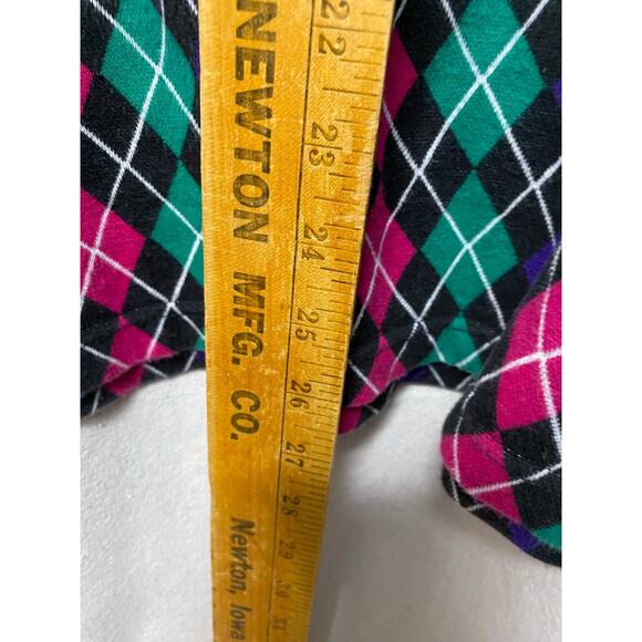 Retro 80’s 90’s statement pullover cotton sweater size XL - Picture 3 of 5